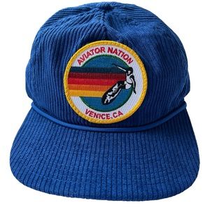 Aviator Nation signature Venice vintage corduroy trucker hat